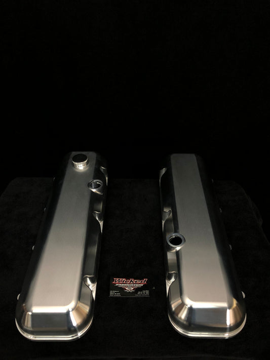 BBC Billet Valve Covers Short